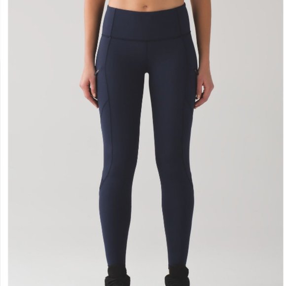 lululemon athletica Pants - Lululemon Cadence Crusher Tight Leggings Inkwell Navy Blue Luxtreme Size 2